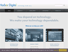 Tablet Screenshot of harbordigitalsystems.com